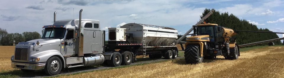 Munro Agromart equipment in the field